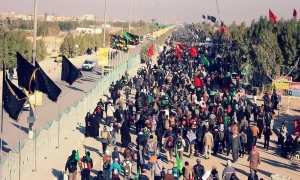 تصاویر راهپیمایی اربعین ۱۴۰۳ از قاب دوربین آوای غرب