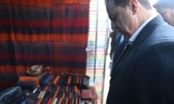 آیین بازگشایی نمایشگاه صنایع دستی و نوروزگاه استان با حضور دکتر کرمی استاندار ایلام