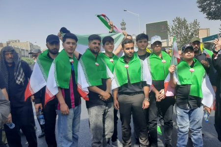 تشییع پیکر ۶۰ شهید اقتدار از نگاه دوربین آوای غرب