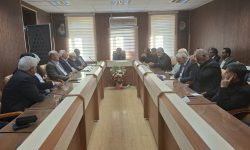 دیدار احسان اکبری با متنفذین ایل شوهان