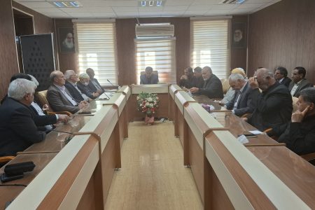 دیدار احسان اکبری با متنفذین ایل شوهان