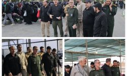 خدمات سپاه به زائرین در مرز مهران آغاز شد