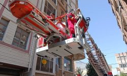 سقوط کارگر ساختمانی از ارتفاع در مجتمع ۸ طبقه