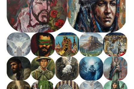 پسری که هنر را با نور شمع زنده نگاه می‌دارد