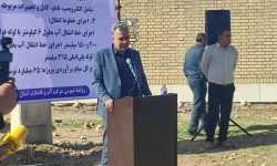 کلنگ‌زنی پروژه آب دهلران مشکلات منطقه مرزی را رفع می‌کند