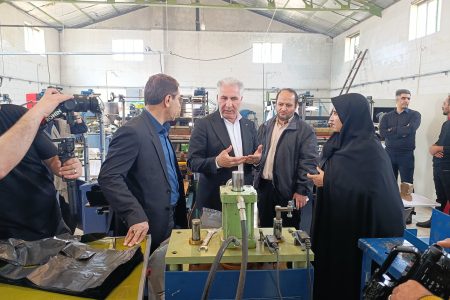 بازدید از تعاونی شهید عباسی و بررسی مشکلات تولیدی