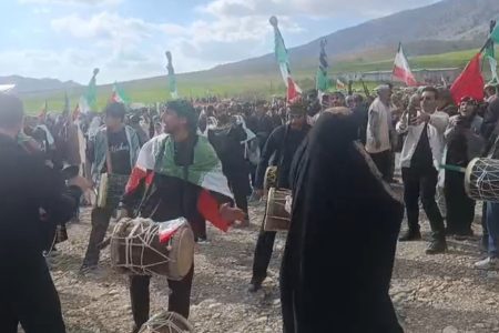 شکوه همبستگی اقوام در سوگ رهبر از مویه کردی تا یزله عربی در ملکشاهی