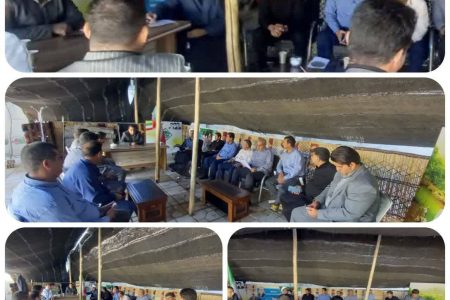 کارکنان و عشایر ایلام با حضور در دو جبهه خدمت و تشییع ولایت‌مداری خود را به نمایش می‌گذارند