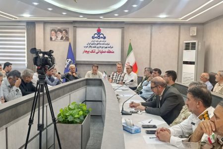 فاز دوم توسعه میدان گازی تنگ‌بیجار ۷۰ درصد پیشرفت دارد