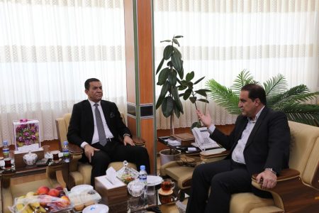 کرمی در دیدار با سرکنسول عراق: آماده جهش در روابط تجاری و گردشگری با میسان و واسط هستیم